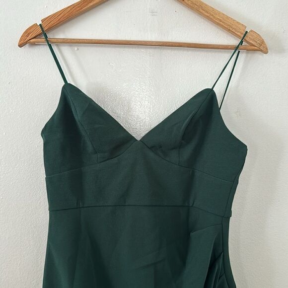 SHAREEN green Midi dress NWT - Picture 3 of 8